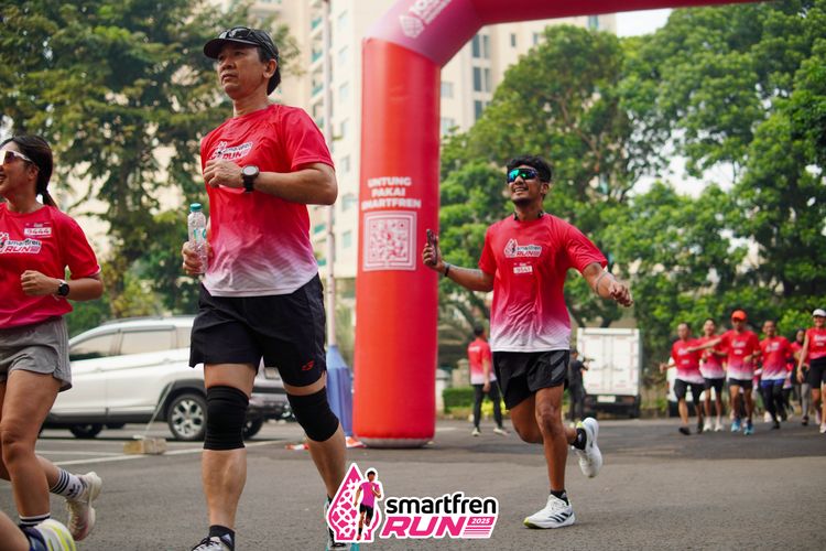 Race photo from Shakeout Run - Smartfren Run
