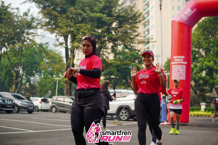 Race photo from Shakeout Run - Smartfren Run