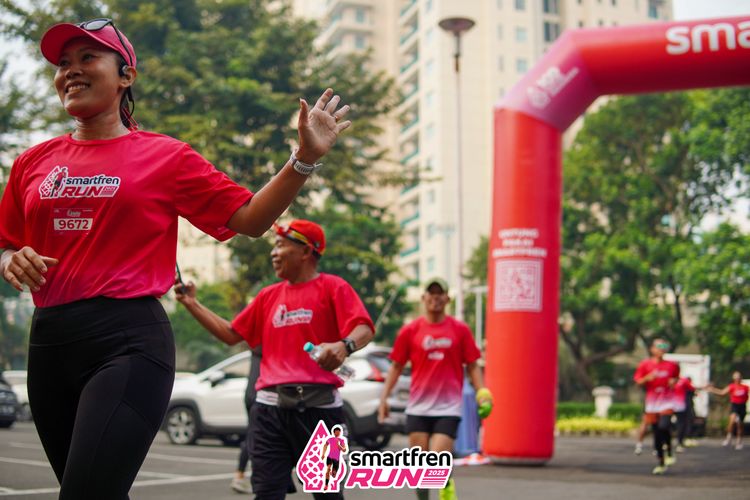 Race photo from Shakeout Run - Smartfren Run
