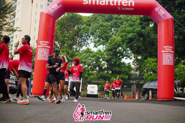 Race photo from Shakeout Run - Smartfren Run