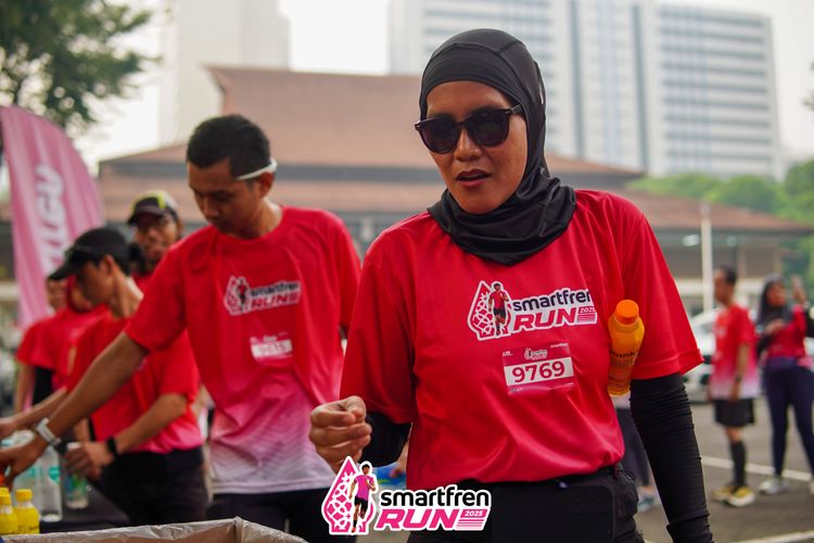 Race photo from Shakeout Run - Smartfren Run