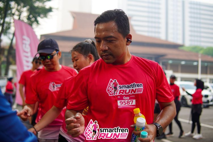 Race photo from Shakeout Run - Smartfren Run