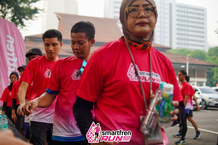 Race photo from Shakeout Run - Smartfren Run