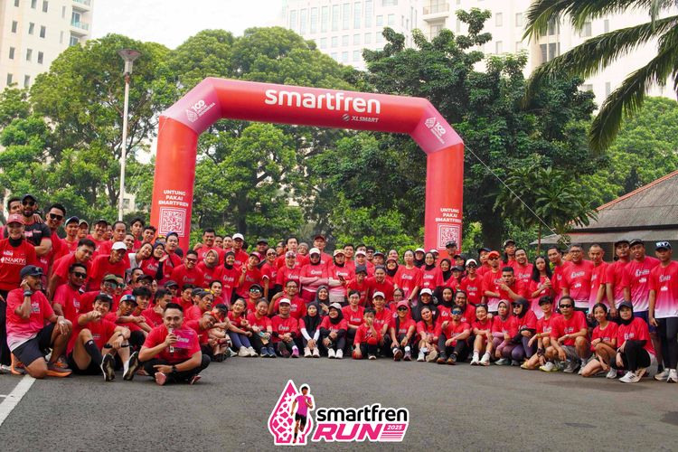 Race photo from Shakeout Run - Smartfren Run
