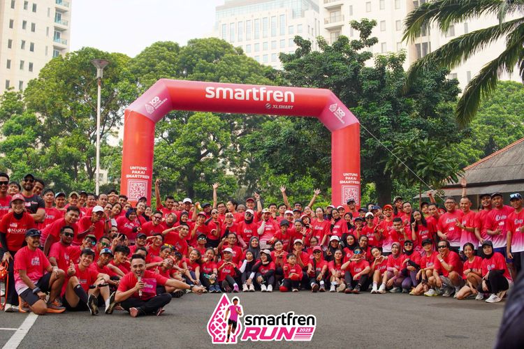 Race photo from Shakeout Run - Smartfren Run