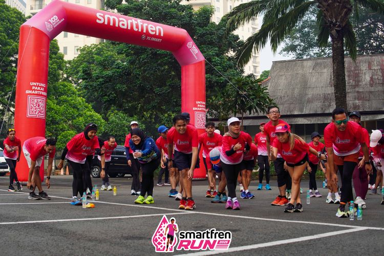 Race photo from Shakeout Run - Smartfren Run