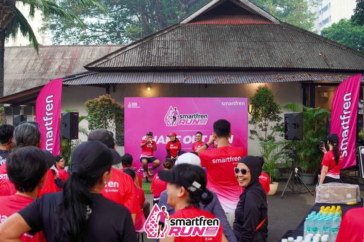 Race photo from Shakeout Run - Smartfren Run
