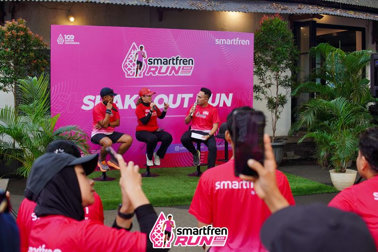 Race photo from Shakeout Run - Smartfren Run