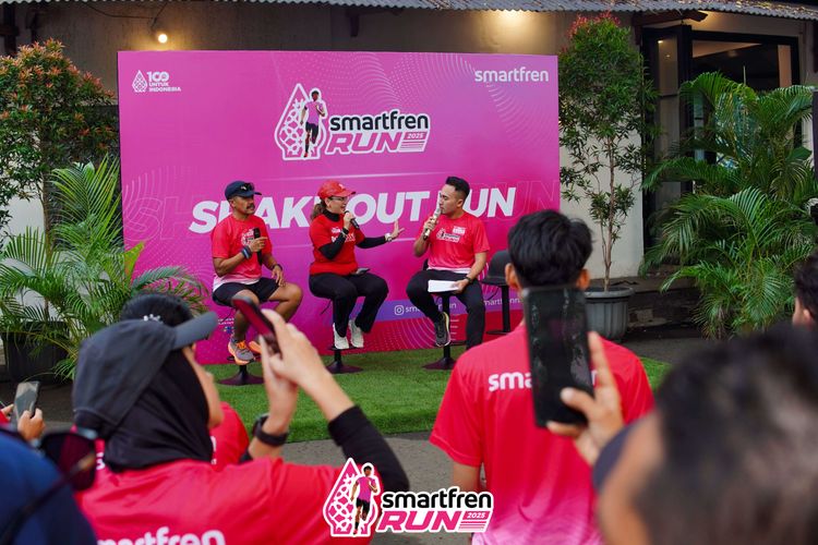 Race photo from Shakeout Run - Smartfren Run