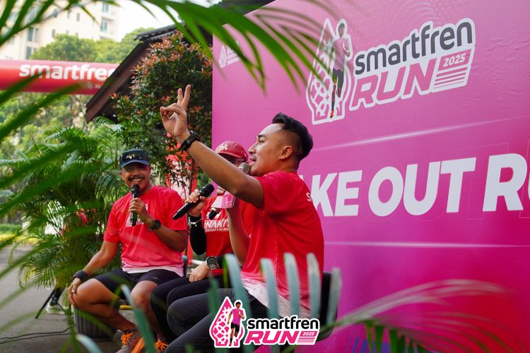 Race photo from Shakeout Run - Smartfren Run