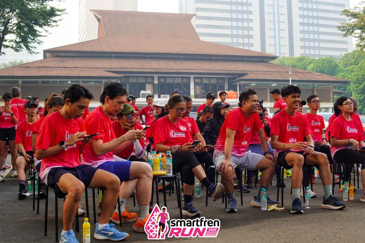 Race photo from Shakeout Run - Smartfren Run
