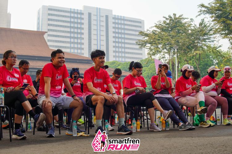 Race photo from Shakeout Run - Smartfren Run