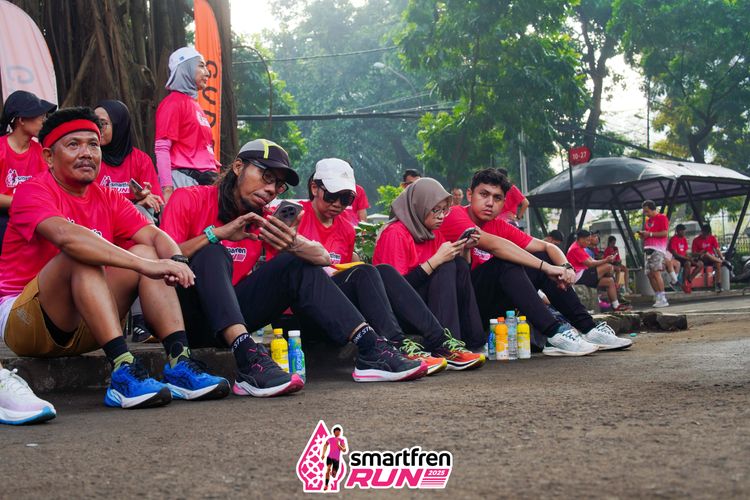 Race photo from Shakeout Run - Smartfren Run
