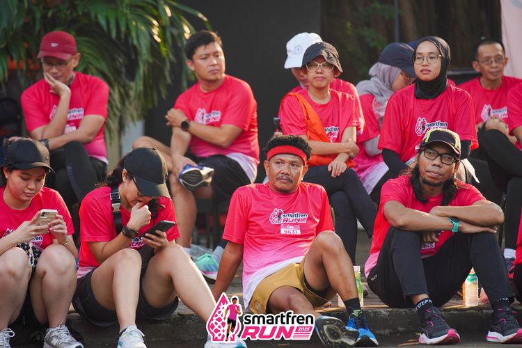 Race photo from Shakeout Run - Smartfren Run