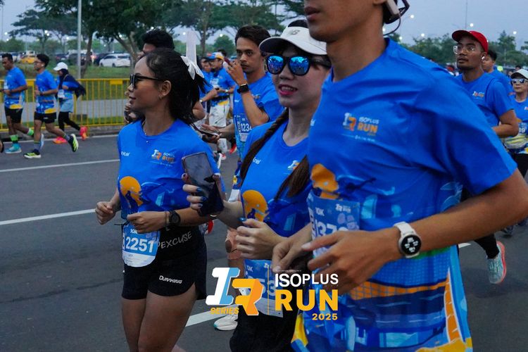 Race photo from ISOPLUS RUN 2025 - JAKARTA