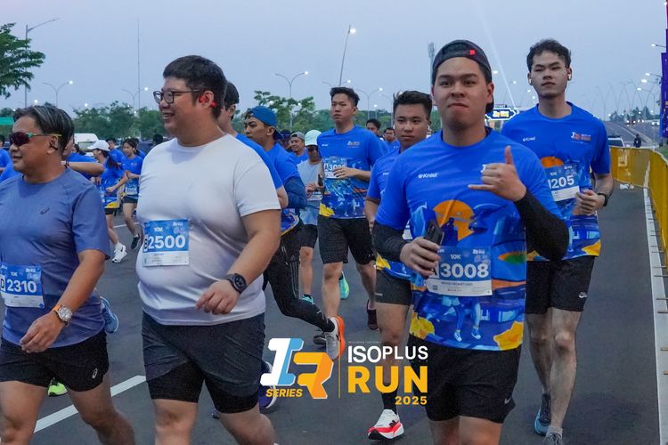 Race photo from ISOPLUS RUN 2025 - JAKARTA