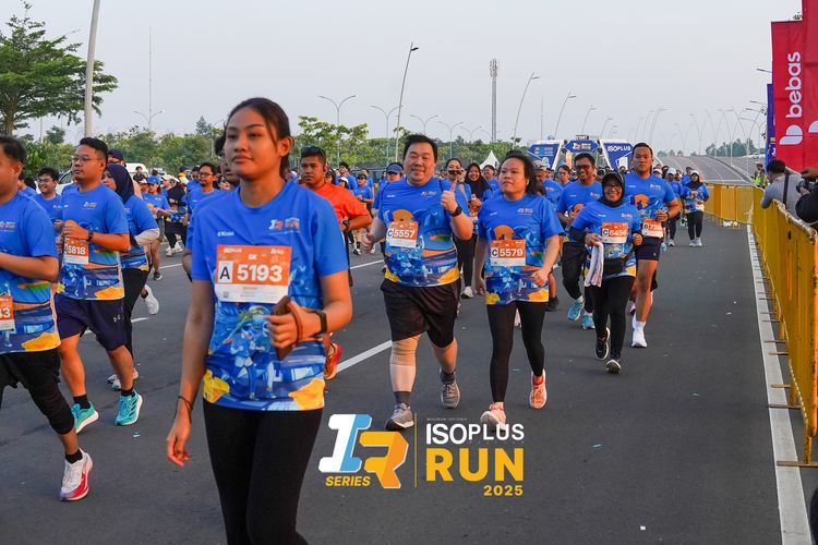 Race photo from ISOPLUS RUN 2025 - JAKARTA