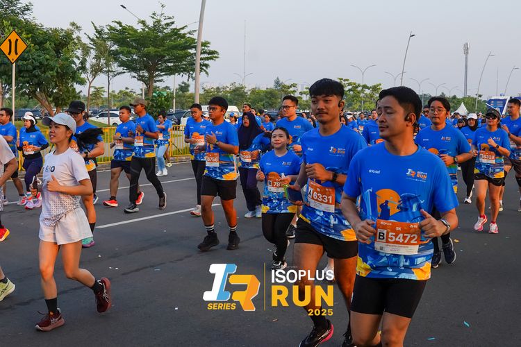 Race photo from ISOPLUS RUN 2025 - JAKARTA