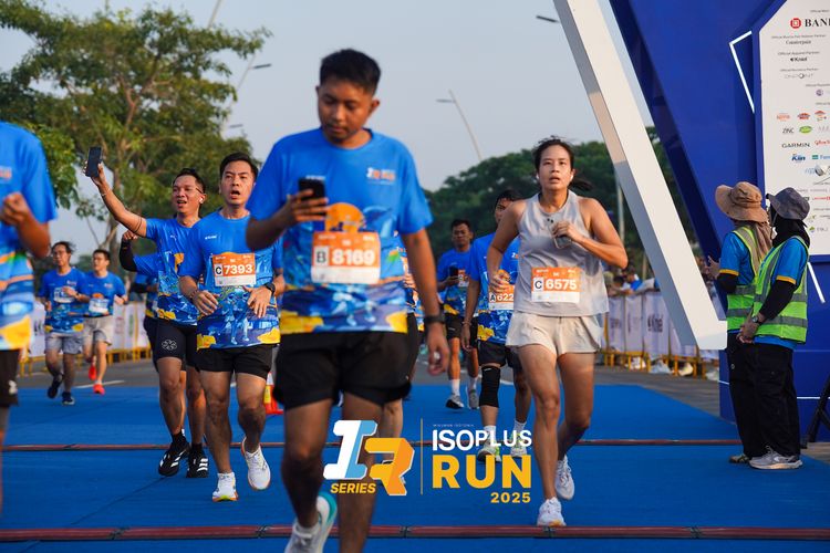 Race photo from ISOPLUS RUN 2025 - JAKARTA
