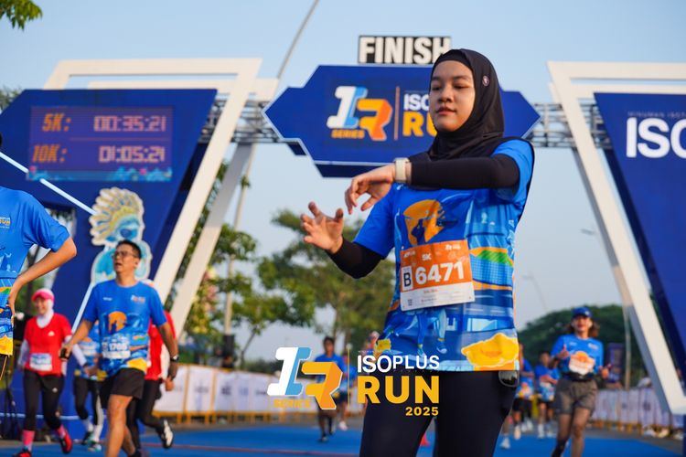 Race photo from ISOPLUS RUN 2025 - JAKARTA