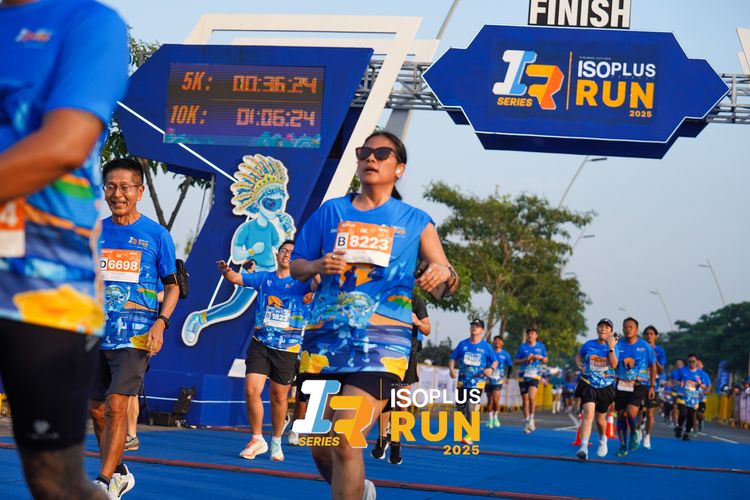 Race photo from ISOPLUS RUN 2025 - JAKARTA