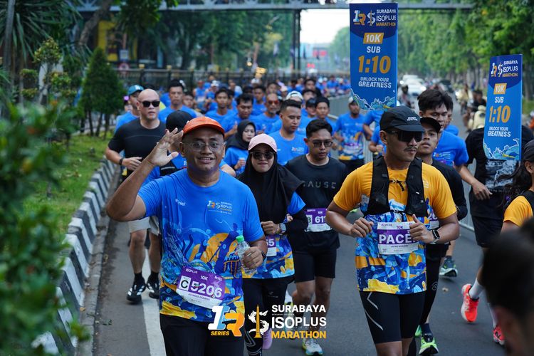 Race photo from SURABAYA ISOPLUS MARATHON 2025