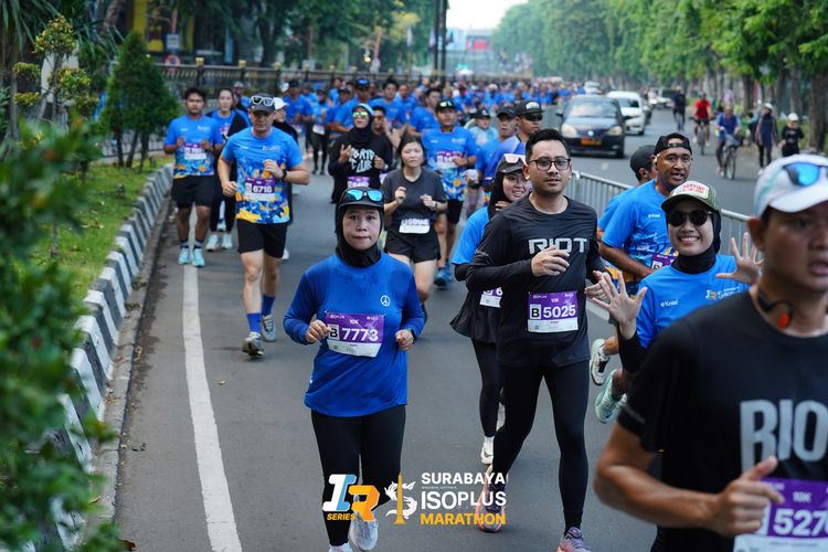Race photo from SURABAYA ISOPLUS MARATHON 2025
