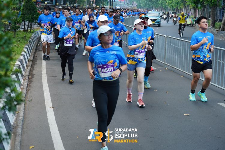 Race photo from SURABAYA ISOPLUS MARATHON 2025