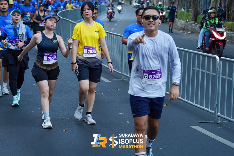 Race photo from SURABAYA ISOPLUS MARATHON 2025