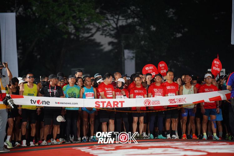 Race photo from ONE RUN 10K 2025