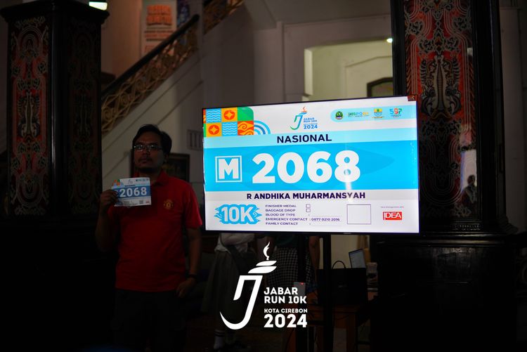 Race photo from Jabar Run 10K 2024