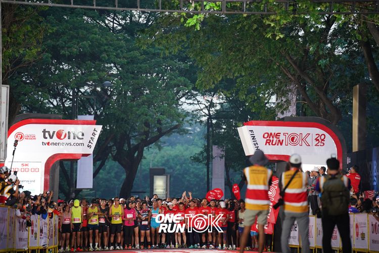 Race photo from ONE RUN 10K 2025