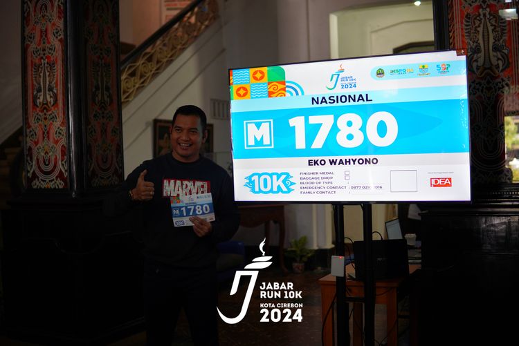 Race photo from Jabar Run 10K 2024