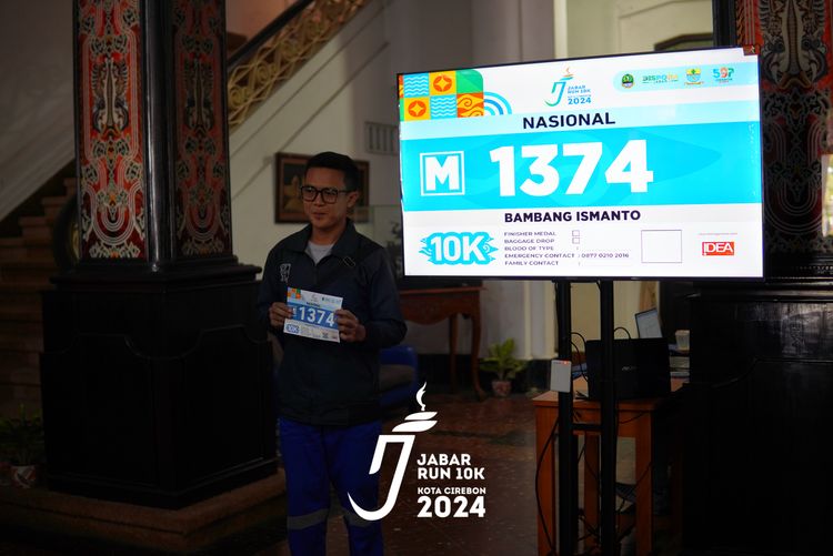Race photo from Jabar Run 10K 2024