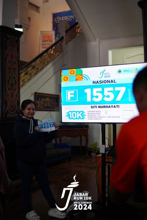Race photo from Jabar Run 10K 2024