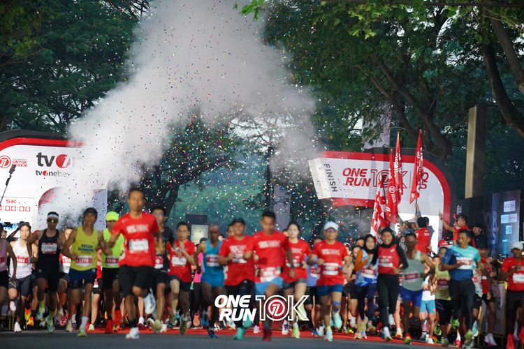 Race photo from ONE RUN 10K 2025