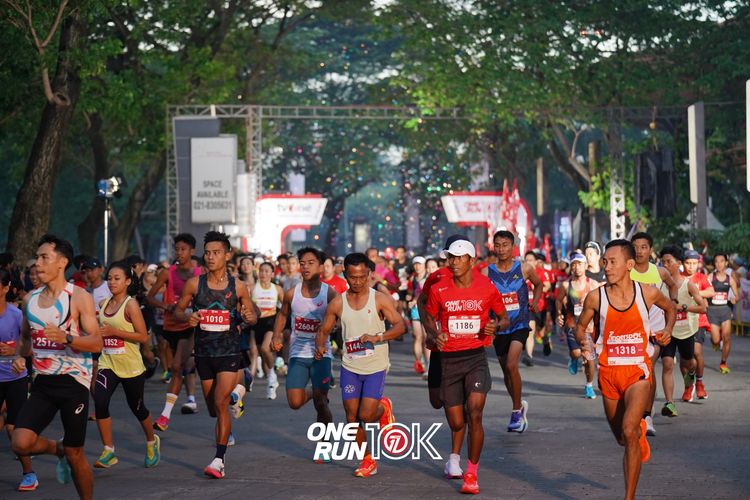 Race photo from ONE RUN 10K 2025
