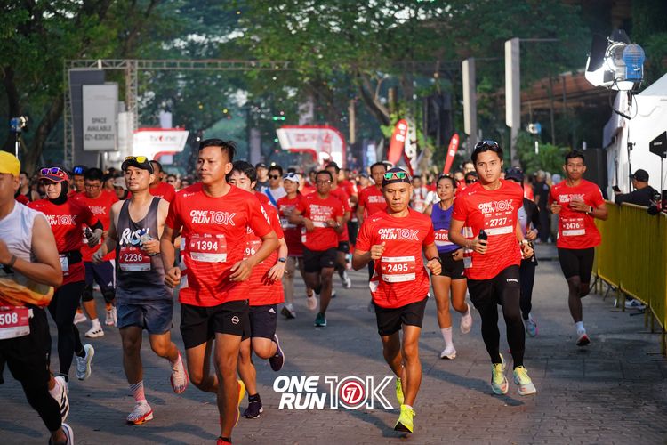 Race photo from ONE RUN 10K 2025