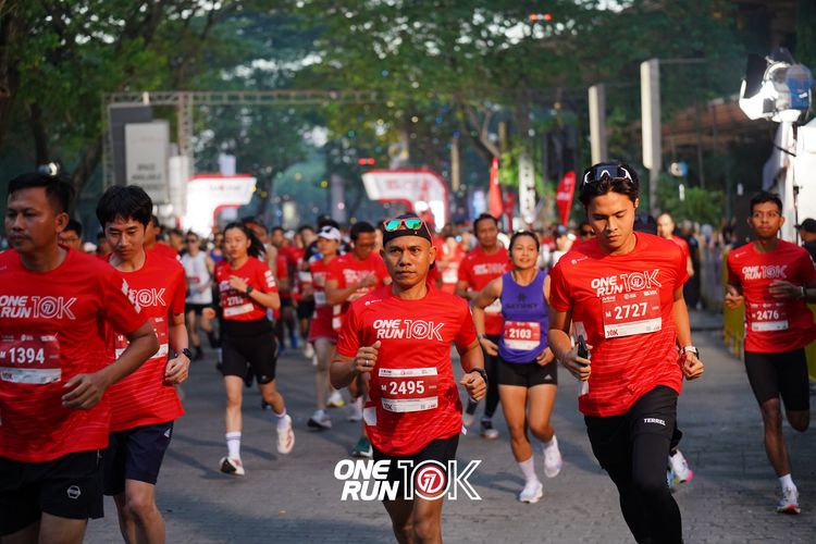 Race photo from ONE RUN 10K 2025