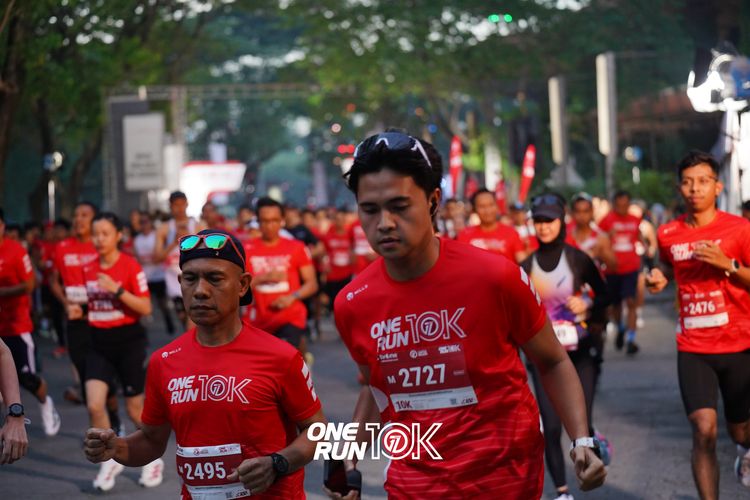 Race photo from ONE RUN 10K 2025
