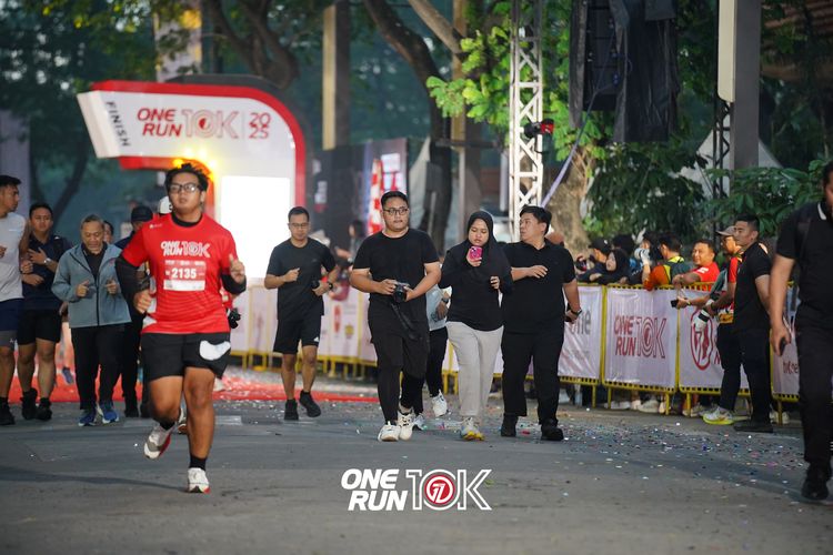 Race photo from ONE RUN 10K 2025