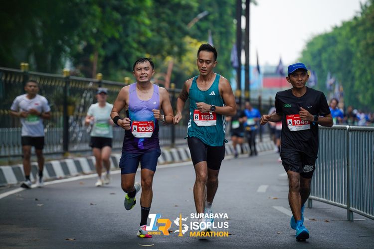 Race photo from SURABAYA ISOPLUS MARATHON 2025