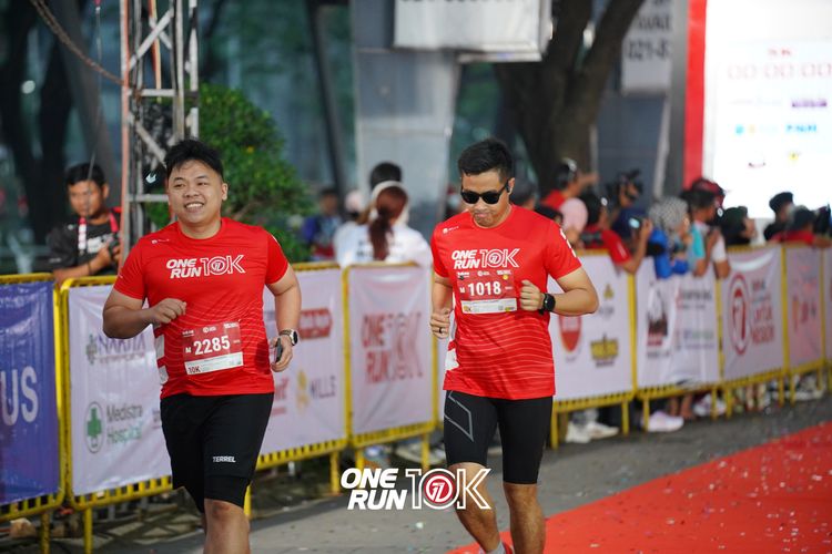 Race photo from ONE RUN 10K 2025