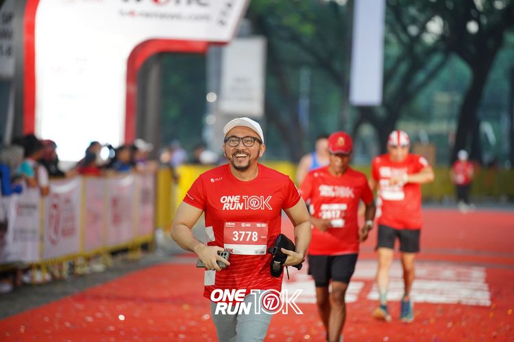 Race photo from ONE RUN 10K 2025