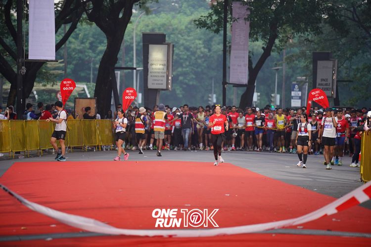 Race photo from ONE RUN 10K 2025