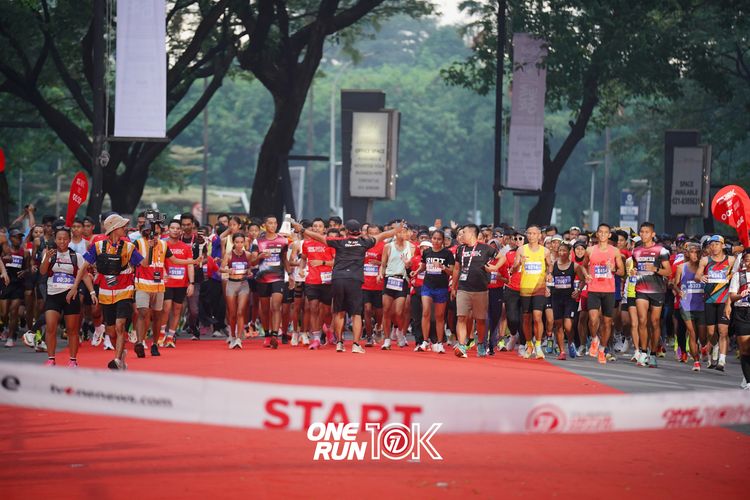 Race photo from ONE RUN 10K 2025