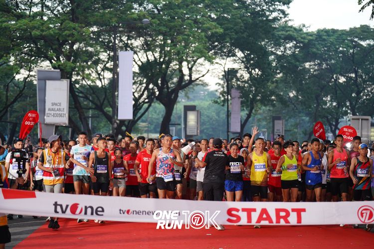 Race photo from ONE RUN 10K 2025