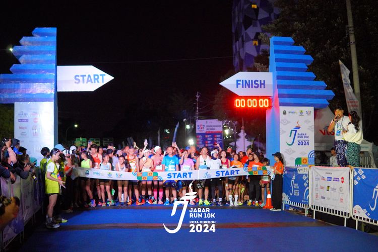 Race photo from Jabar Run 10K 2024