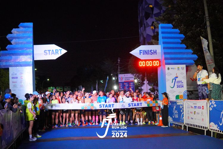 Race photo from Jabar Run 10K 2024