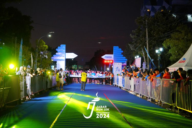 Race photo from Jabar Run 10K 2024